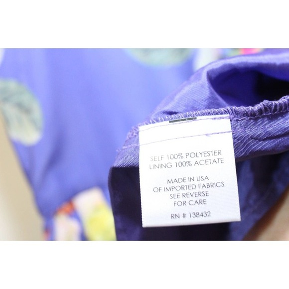 ✨2/$20 ModCloth Bea & Dot Floral Fit Flare Dress Lay of the Landscape XS H14784 - Picture 9 of 11